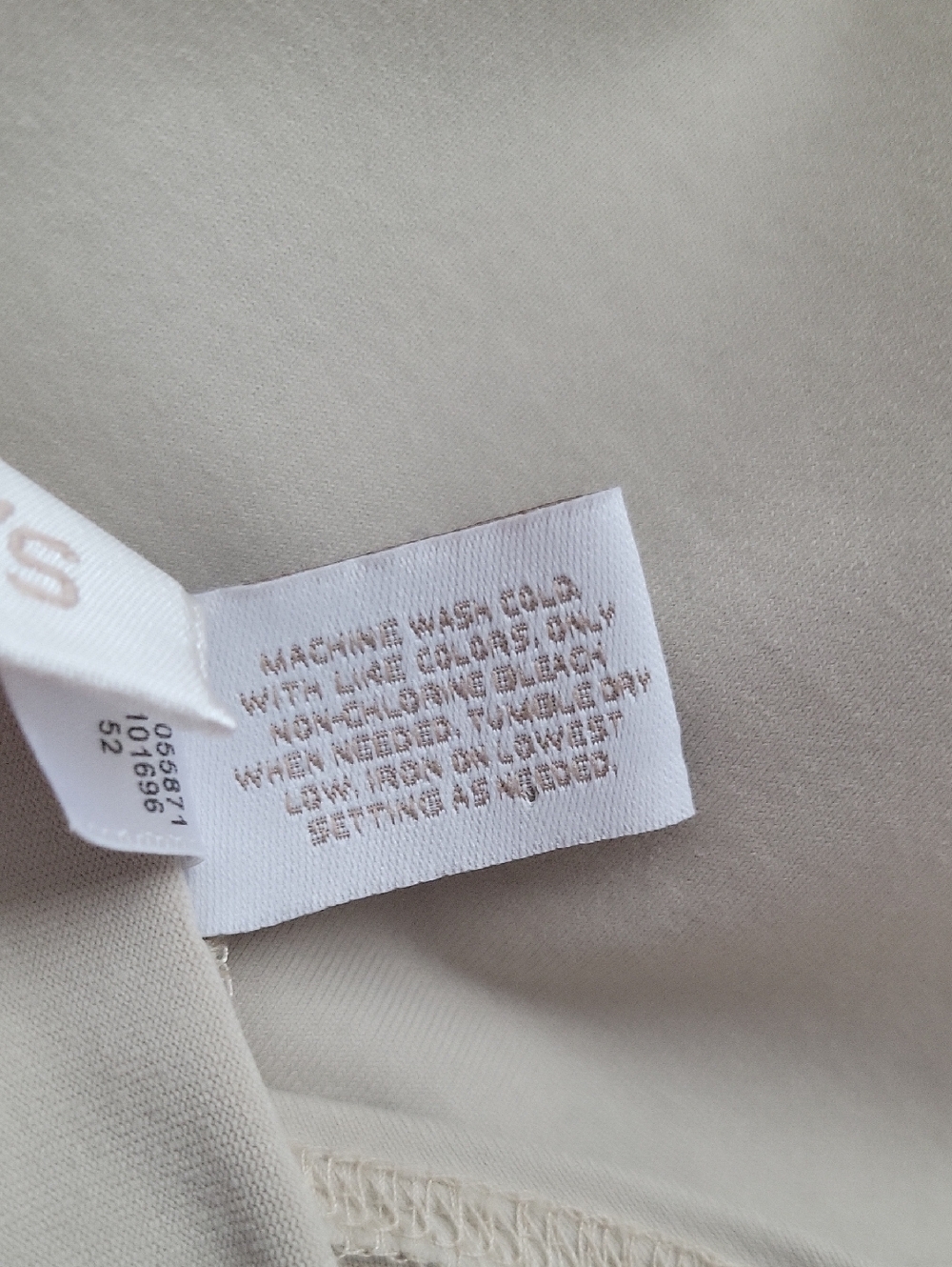 Set of TWO Chico's Microfiber Tank Tops Brown Tan Size XL - Picture 5 of 7